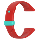 Red Rice 3 Soft Glue Buckle Replacement Silicone Smart Watch Strap 28mm