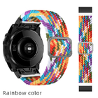 Quick Release 20mm 22mm Color Elastic Nylon Watch Strap Jiaming Fenix 7X