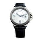 Date Function 5ATM Silicone Quartz Watch 45mm 5 Bar Water Resistant Quartz